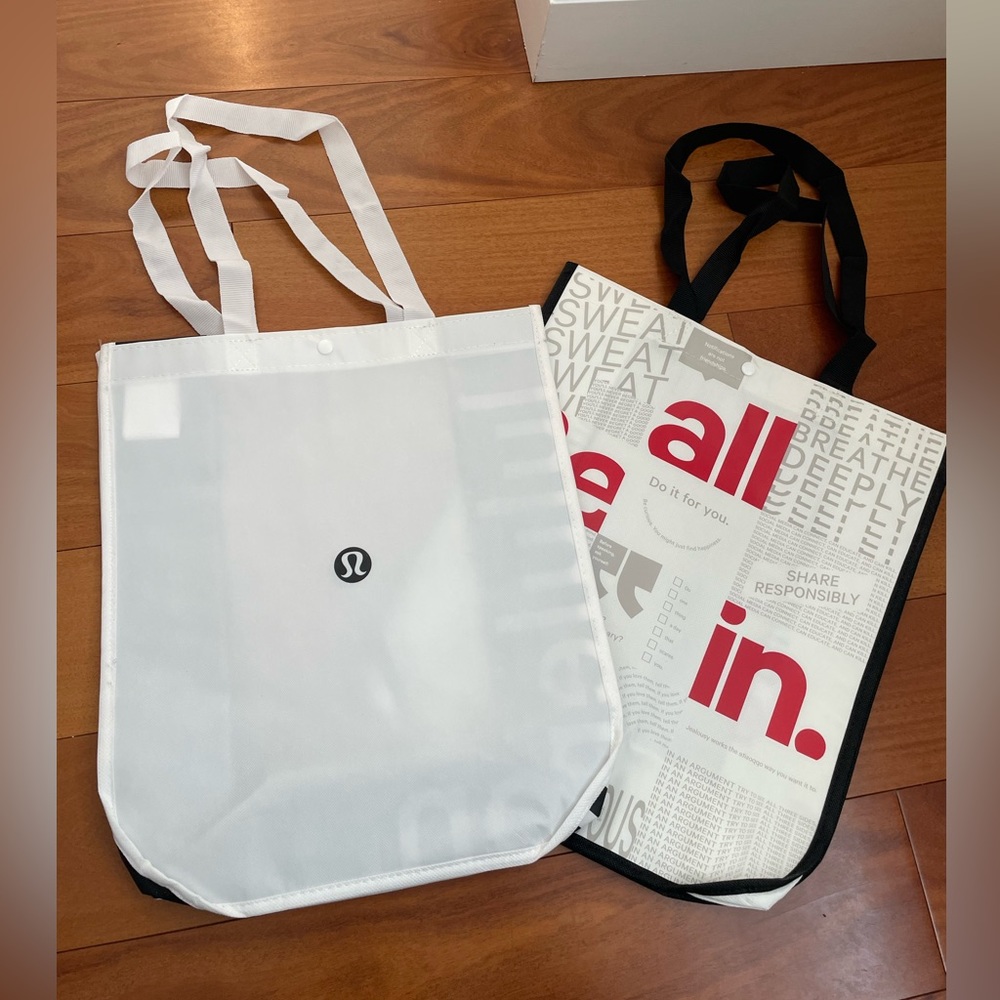 Lululemon Reusable Bags Set Gem